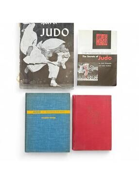 Vintage Judo Book Lot